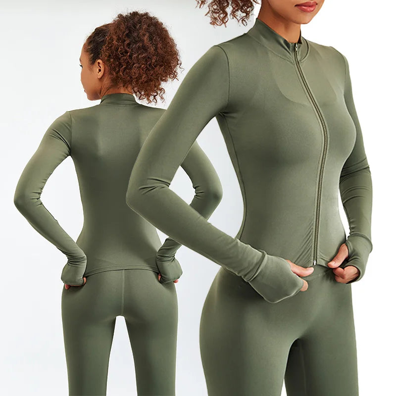 Long Sleeve Yoga 3pc Set