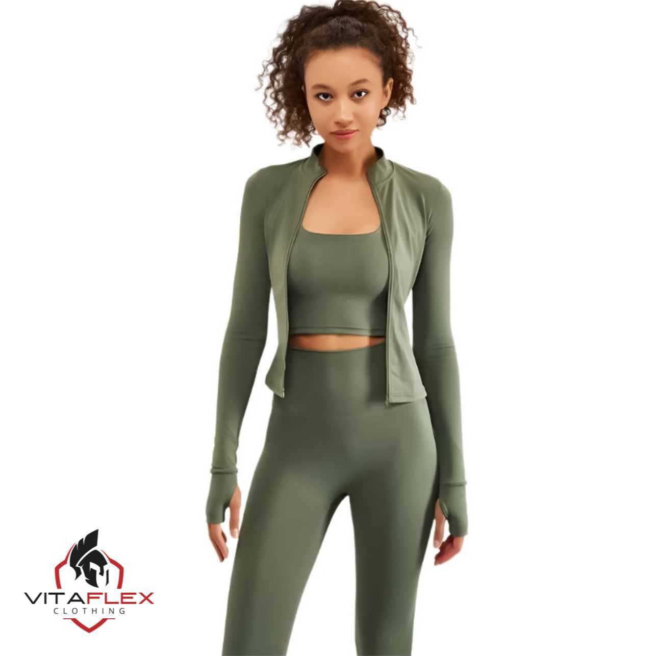 Long Sleeve Yoga 3pc Set